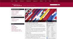 Desktop Screenshot of international.uindy.edu